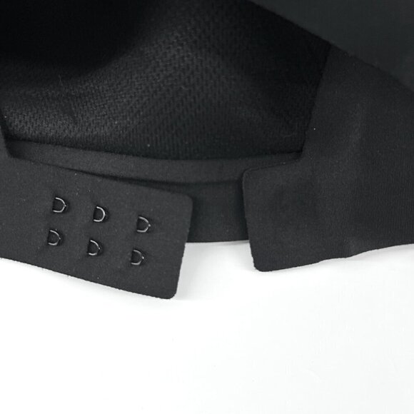 Victoria's Secret‎ Angel Max Black Silver Stars  Sport Workout Bra Sz 34 DDD - Picture 6 of 11